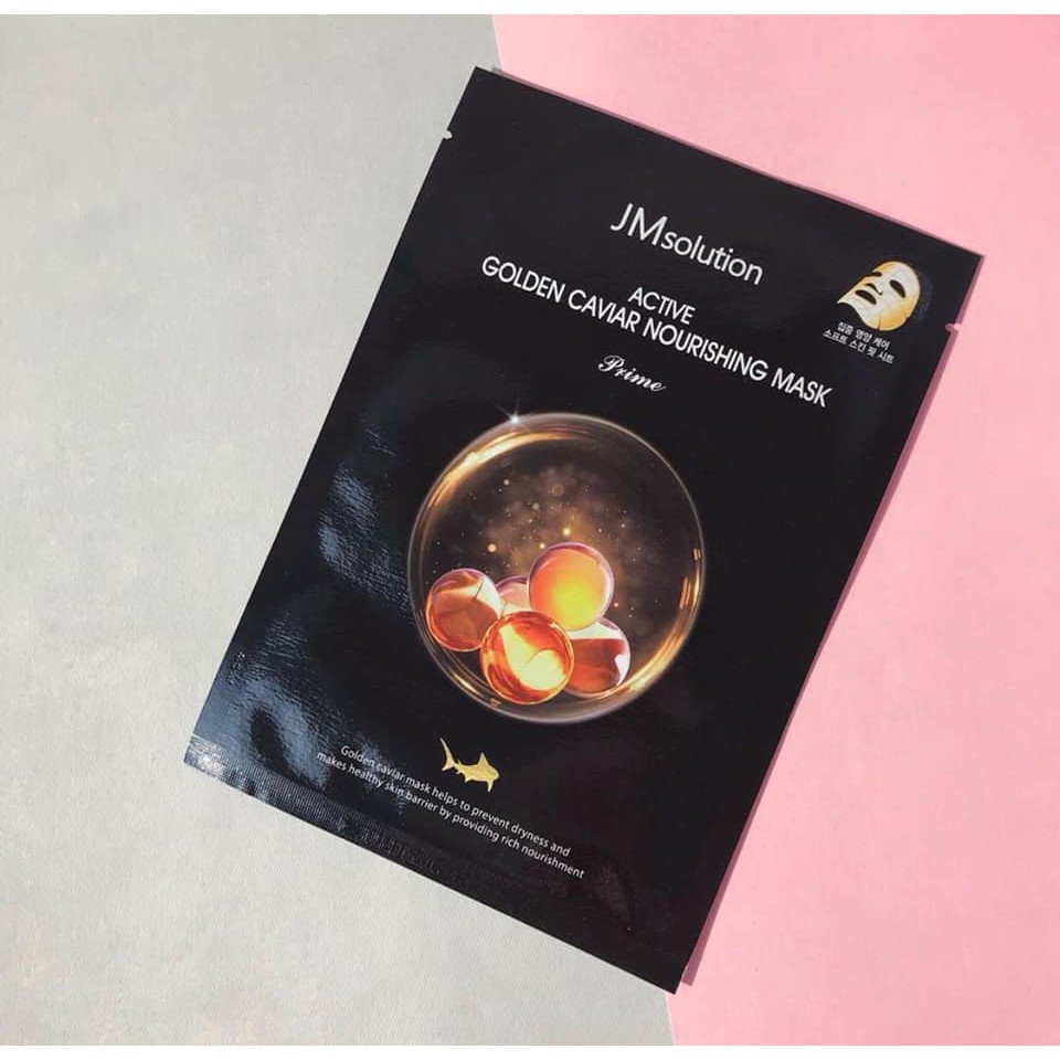 Mặt Nạ JM Solution Active Golden Caviar Nourishing Mask Prime