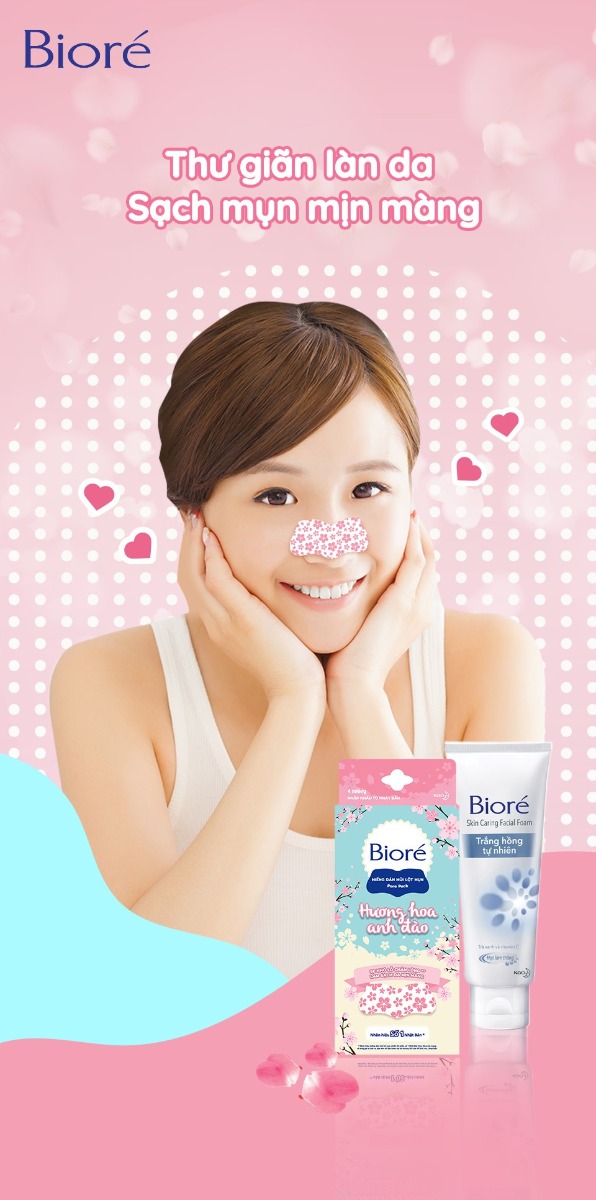 Miếng Dán Lột Mụn Mũi Bioré Cleansing Nose