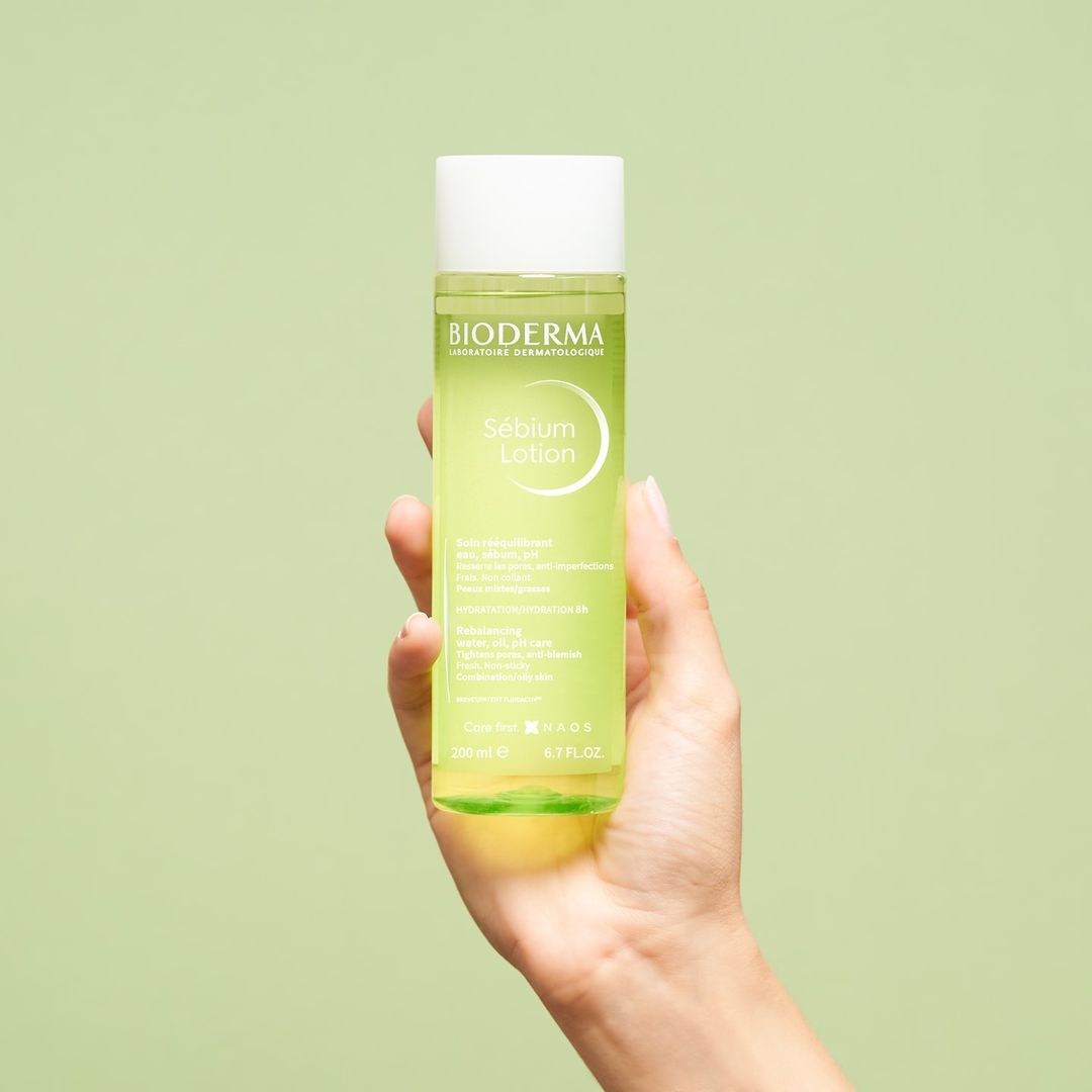 Nước Hoa Hồng Da Dầu Mụn Bioderma Sebium Lotion | Khongcoson.com