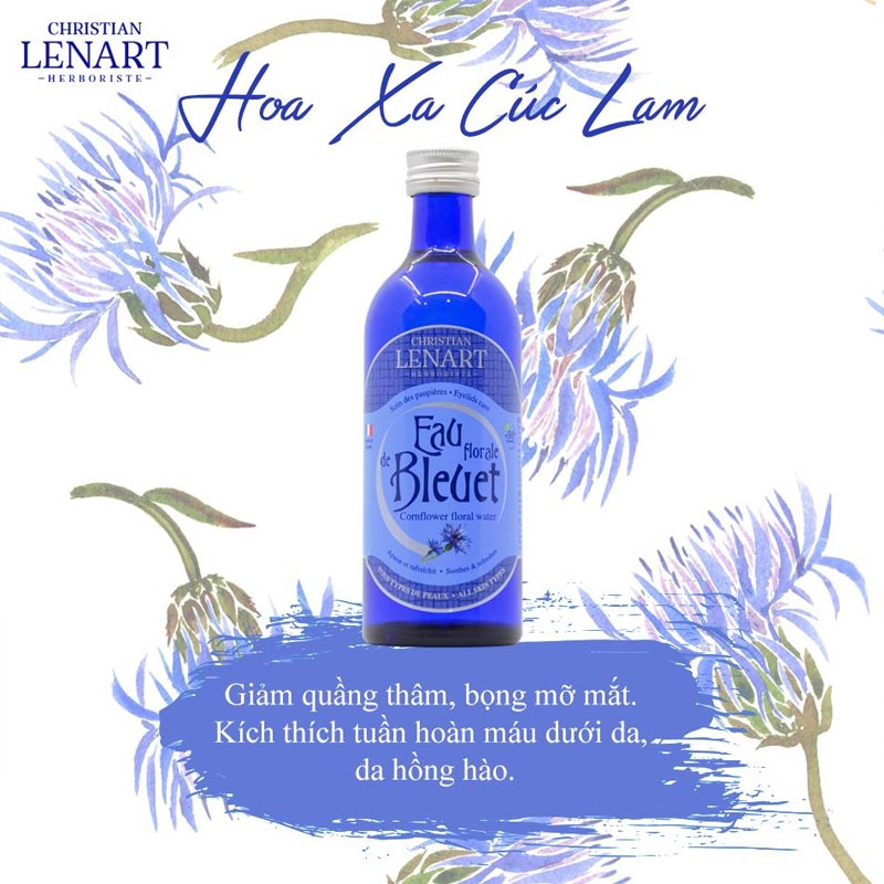 Nước Hoa Hồng Christian Lenart Eau Florale De Hoa Xa Cúc Lam