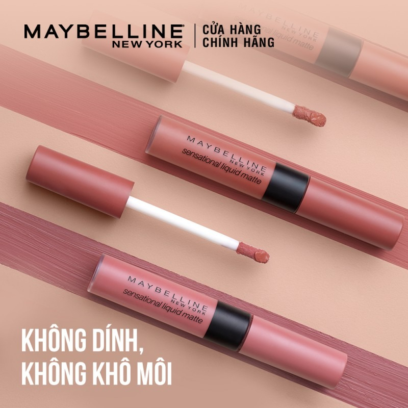 Son Kem Lì Phiên Bản Tông Đất Maybelline New York Sensational