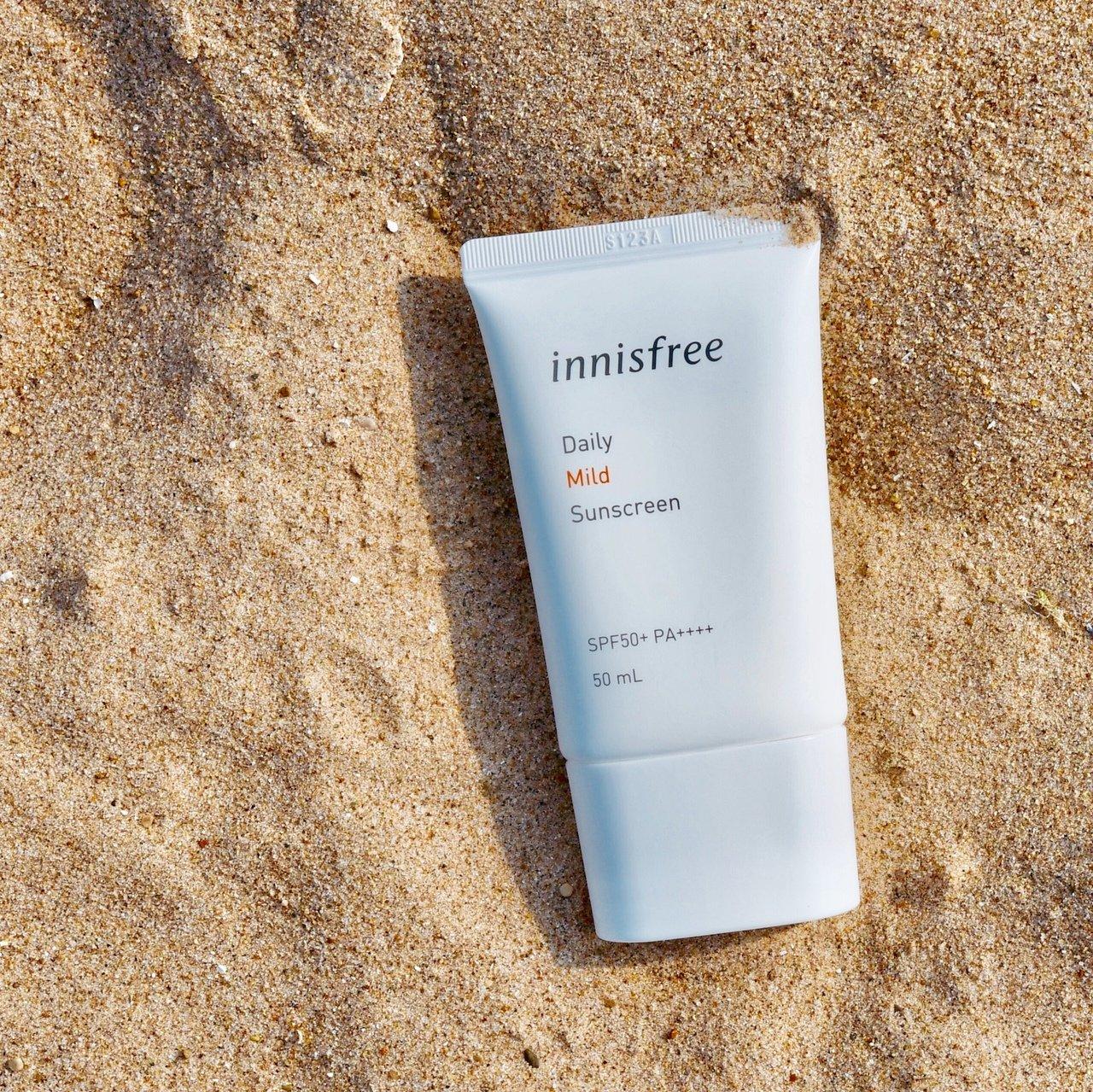 Kem Chống Nắng Innisfree Daily Mild Sunscreen SPF50+ PA++++ 50ml