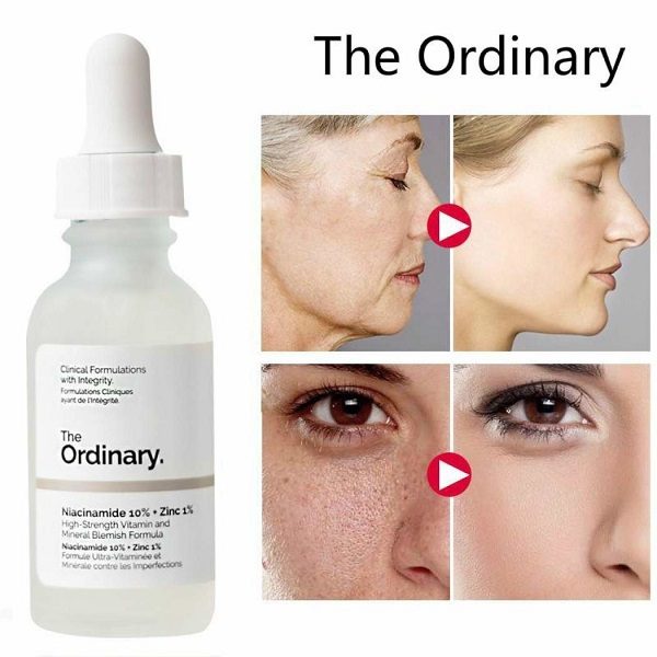 Tinh chất Giảm Thâm Mụn Niacinamide The Ordinary 10% + Zinc 1%