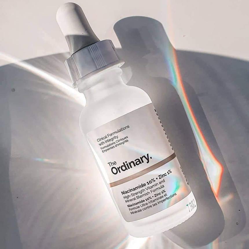 Tinh chất Giảm Thâm Mụn Niacinamide The Ordinary 10% + Zinc 1%