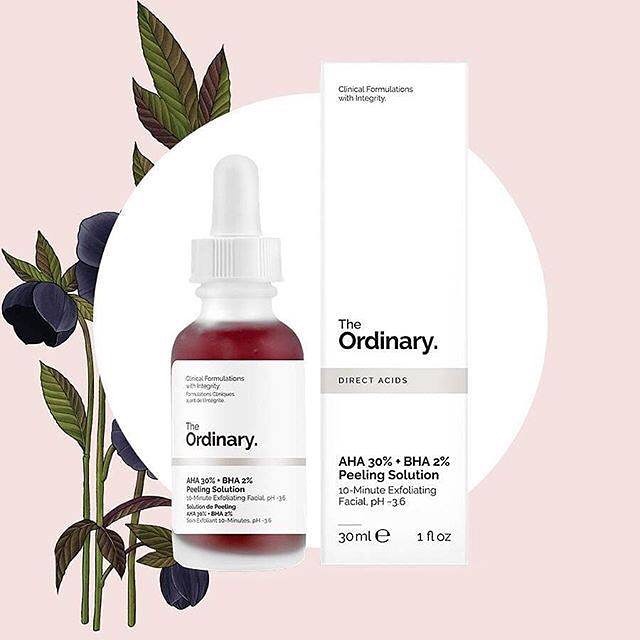 Tinh Chất Tẩy Da Chết  Hóa Học The Ordinary AHA 30%+BHA 2% Peeling Solution 30ml