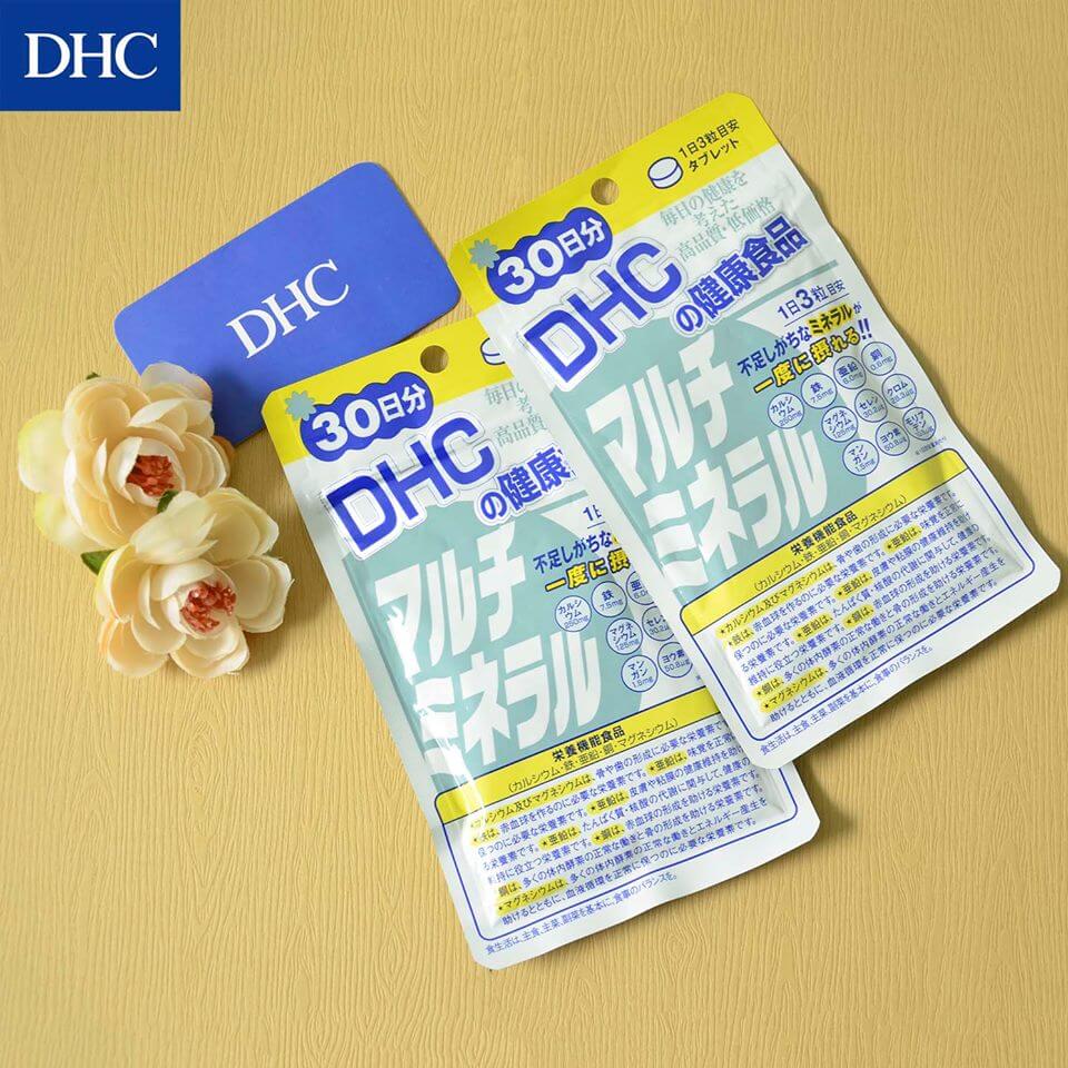 Viên Uống Khoáng Tổng Hợp DHC Multi Minerals Nhật Bản