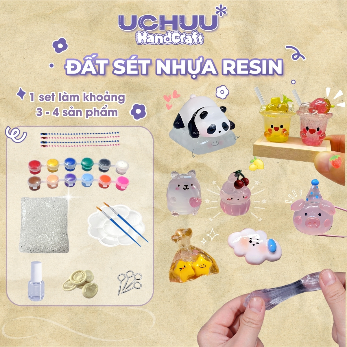 Đất Sét Nhựa Resin