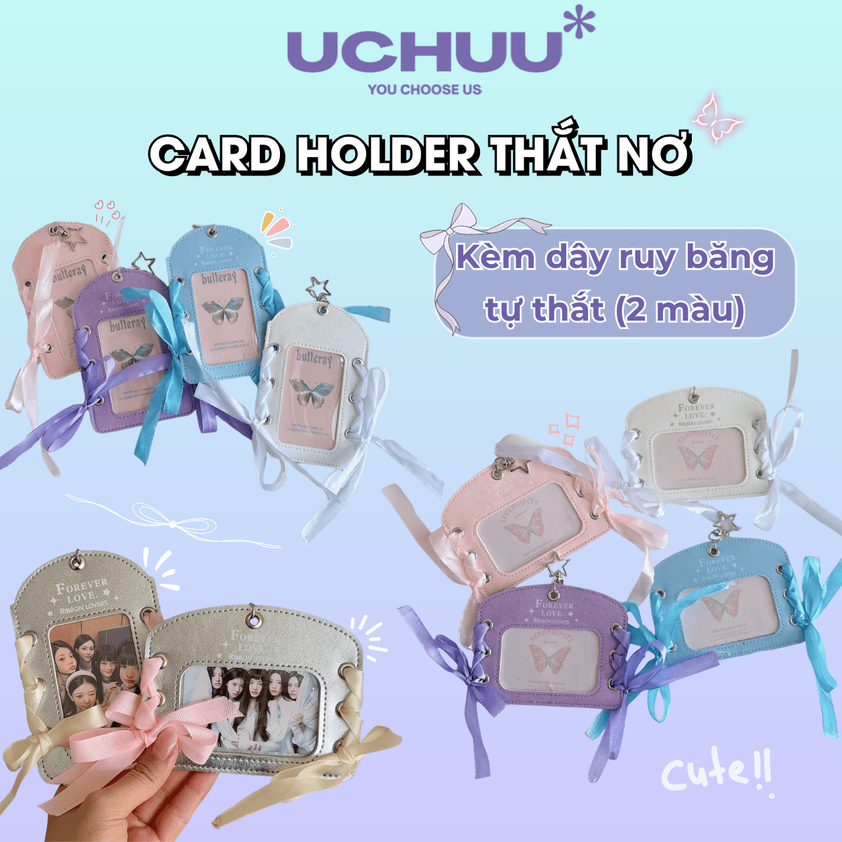 Card Holder Thắt Nơ