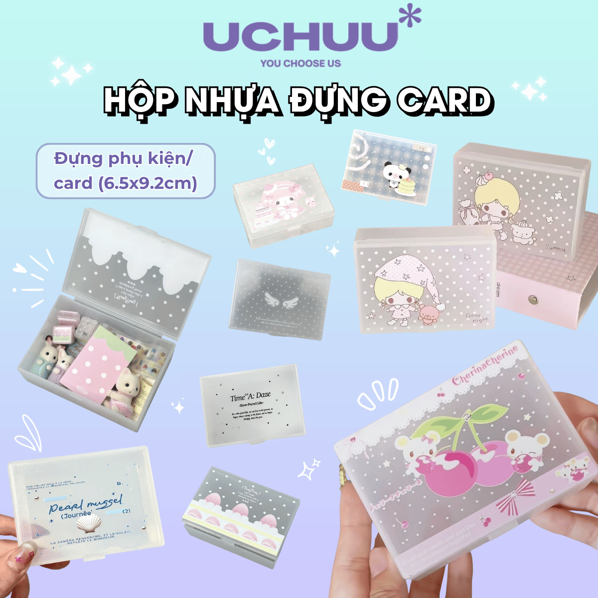 Hộp Nhựa Đựng Card