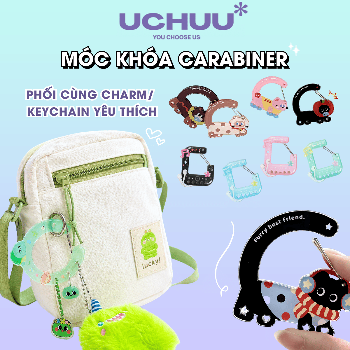 Móc khóa carabiner