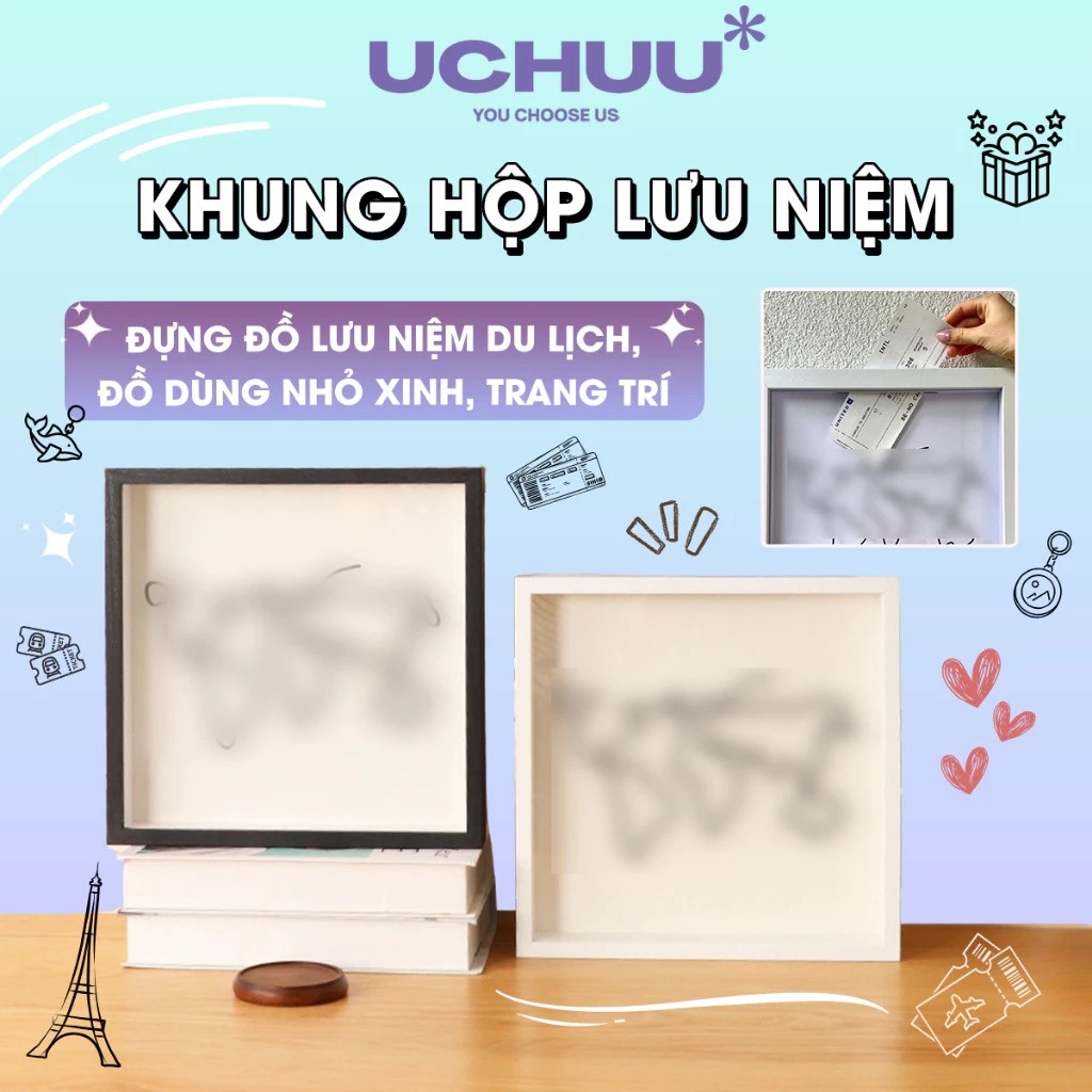 Khung Hộp Lưu Niệm