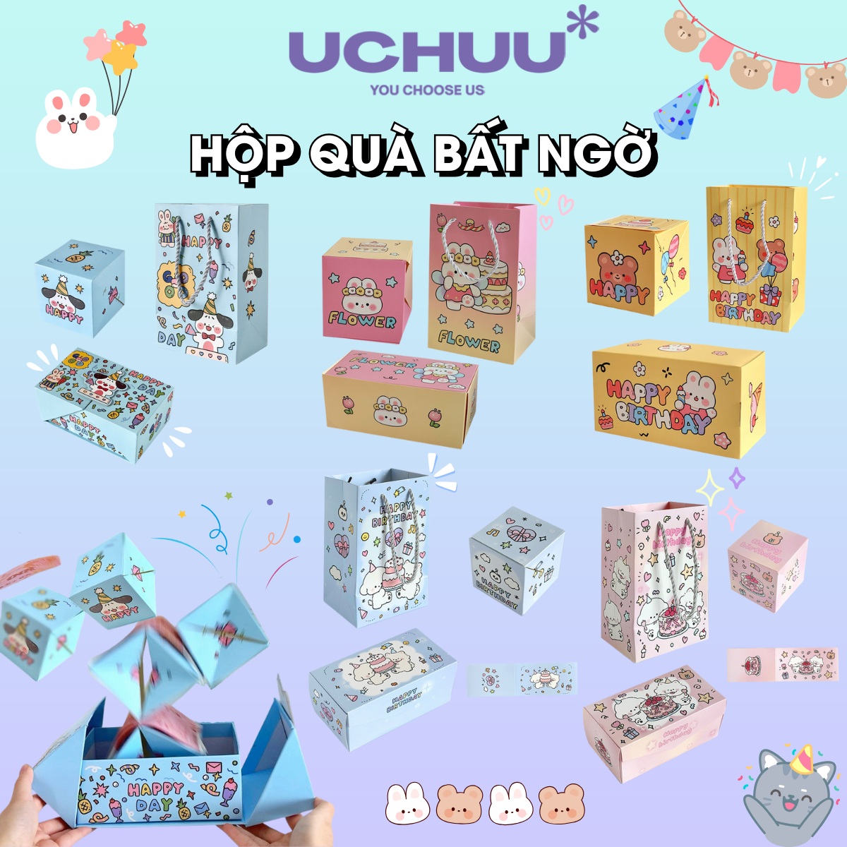 Hộp Quà Bất Ngờ DIY