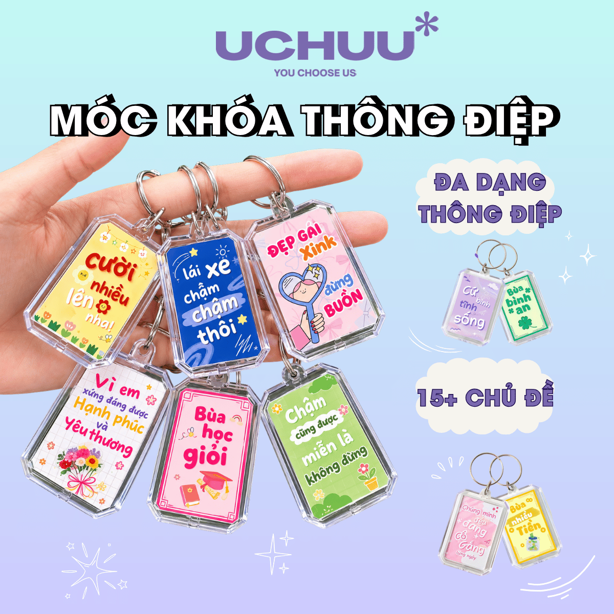 Móc Khoá Thông Điệp UCHUU