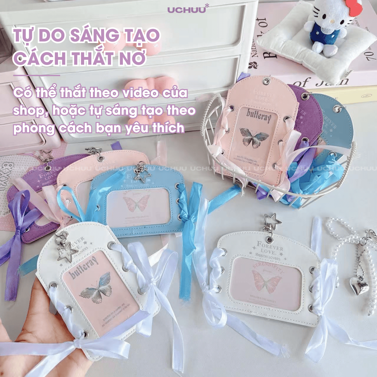 Card Holder Thắt Nơ