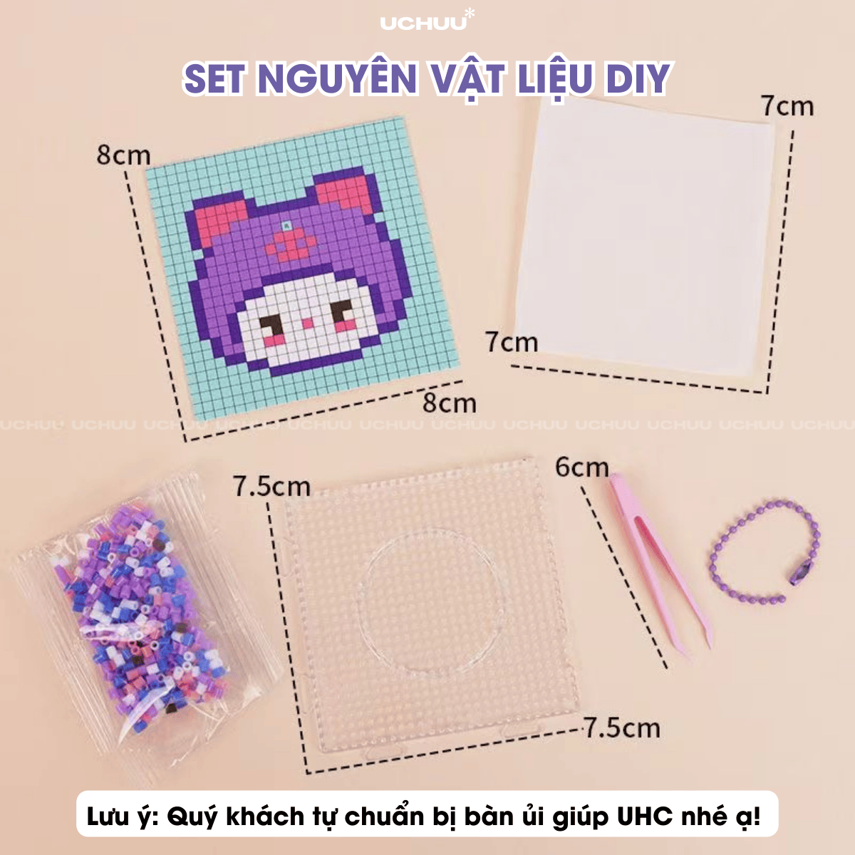 Bộ hạt ủi thần kỳ Perler