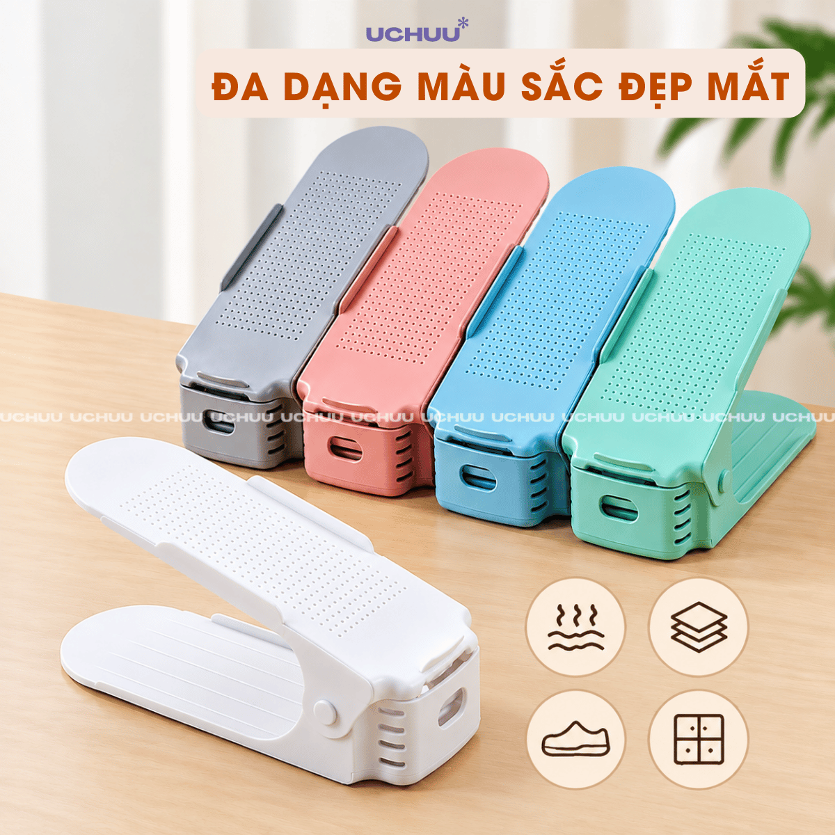 Giá Giày Dép 2 Tầng