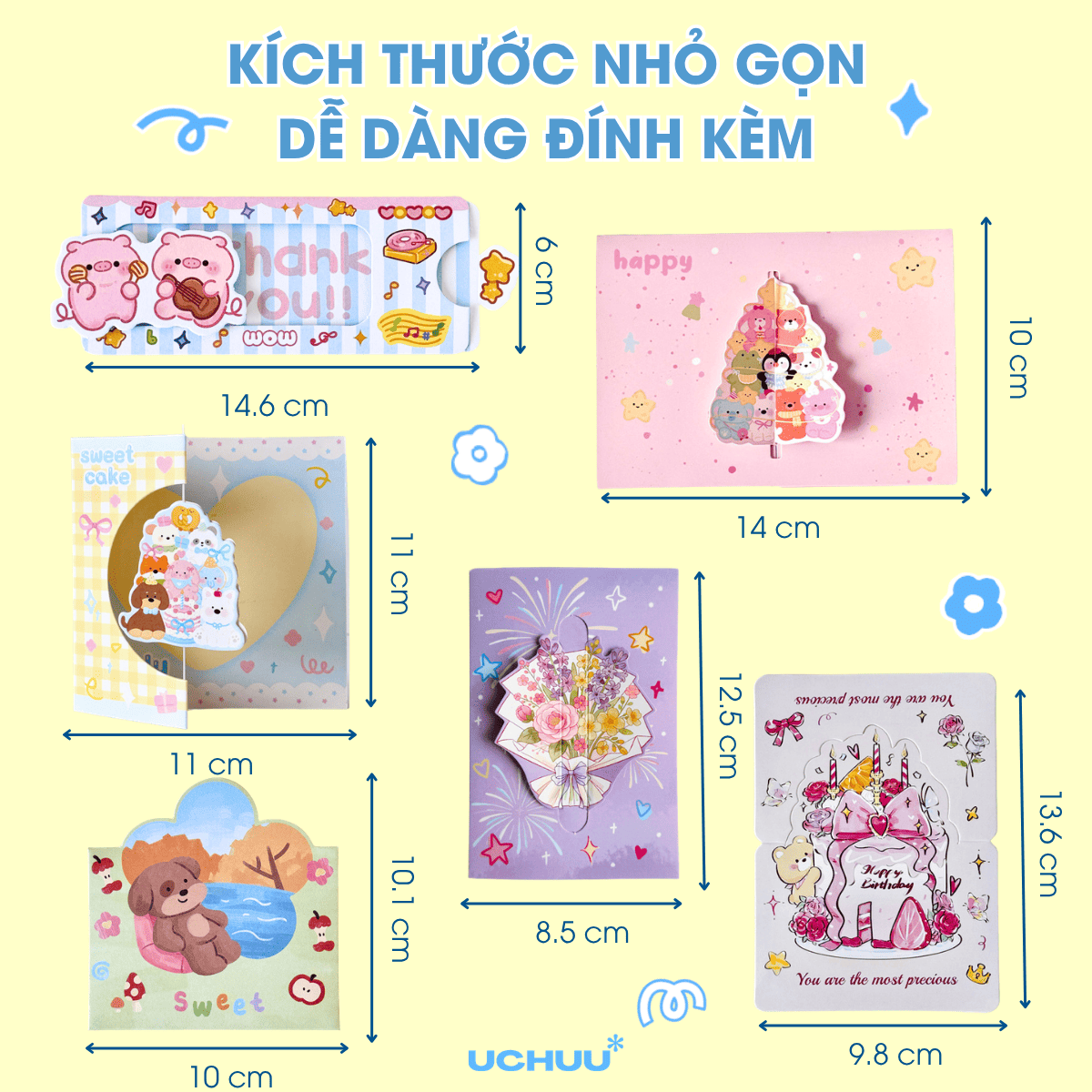 Thiệp Giấy Mini