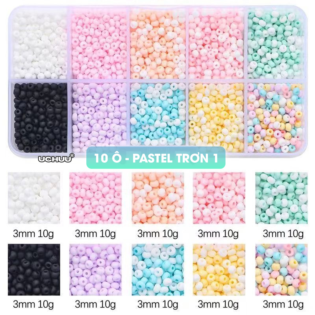 Set Cườm Xỏ Hạt