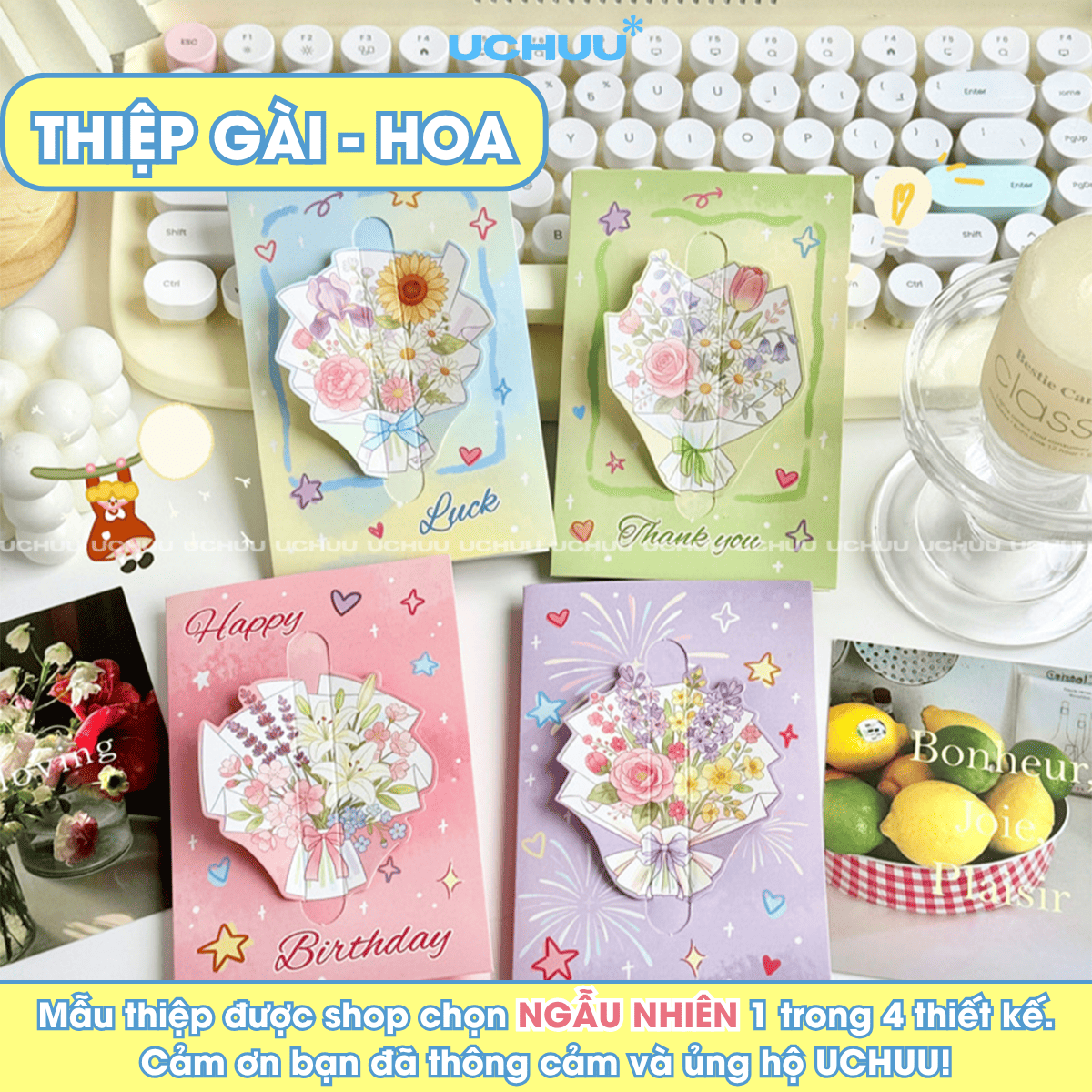 Thiệp Giấy Mini