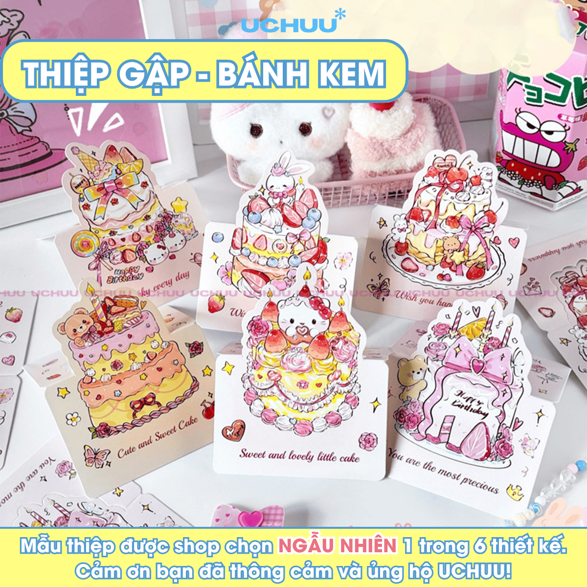 Thiệp Giấy Mini