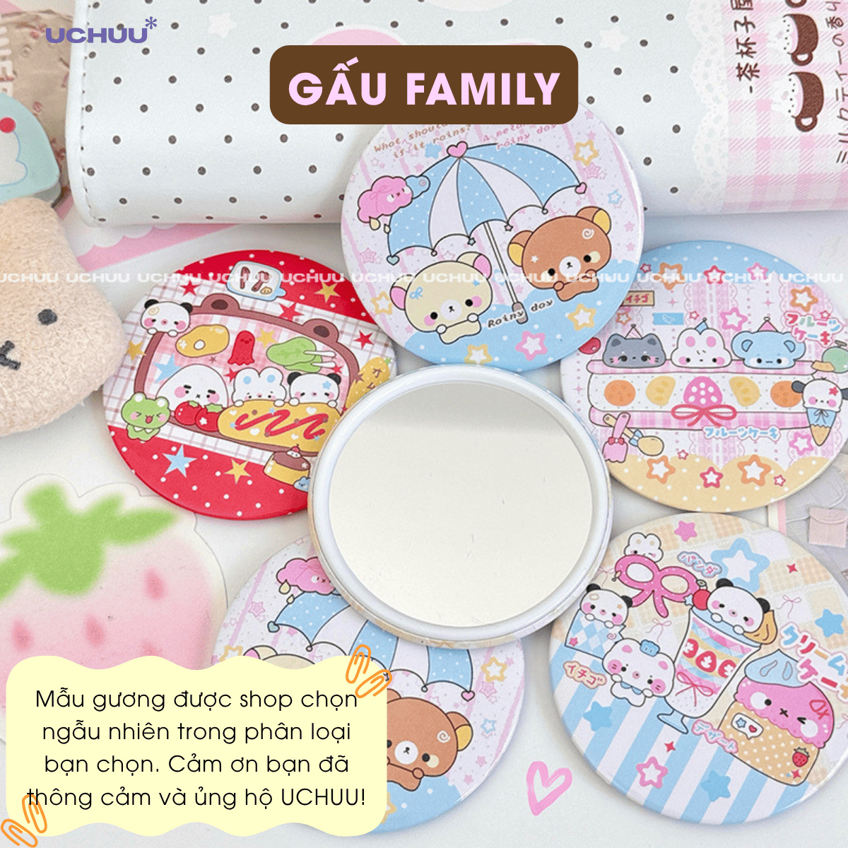 Gương Tròn Mini