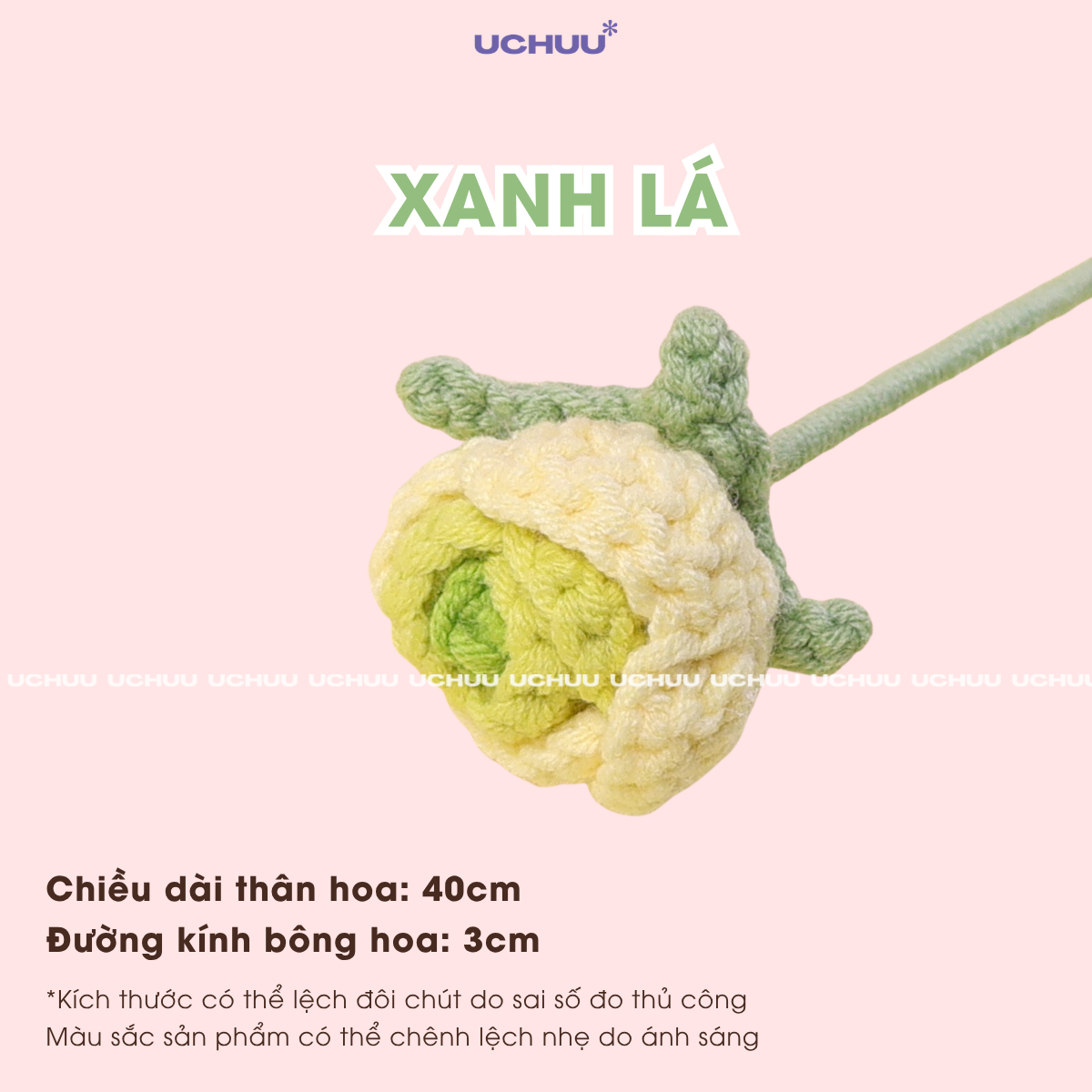 Búp Hoa Hồng Len