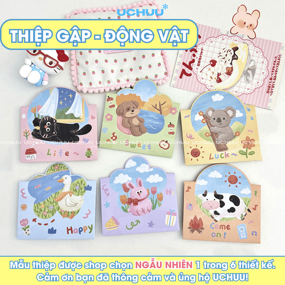 Thiệp Giấy Mini