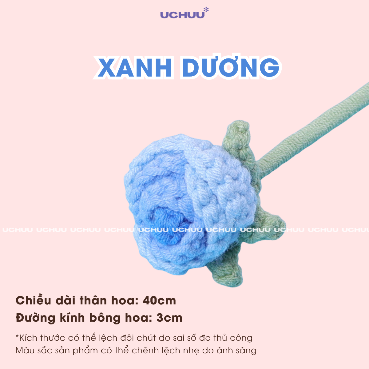 Búp Hoa Hồng Len