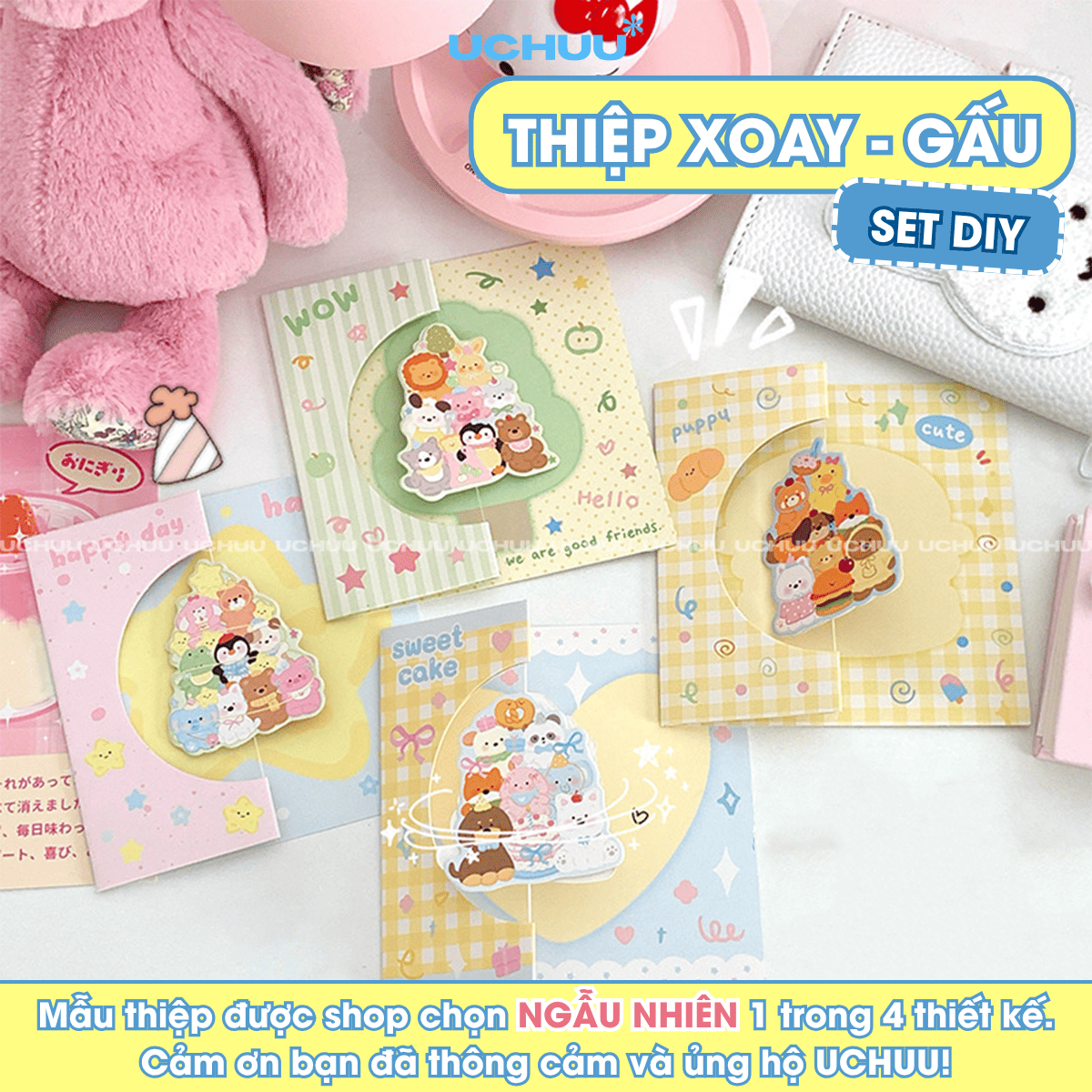 Thiệp Giấy Mini