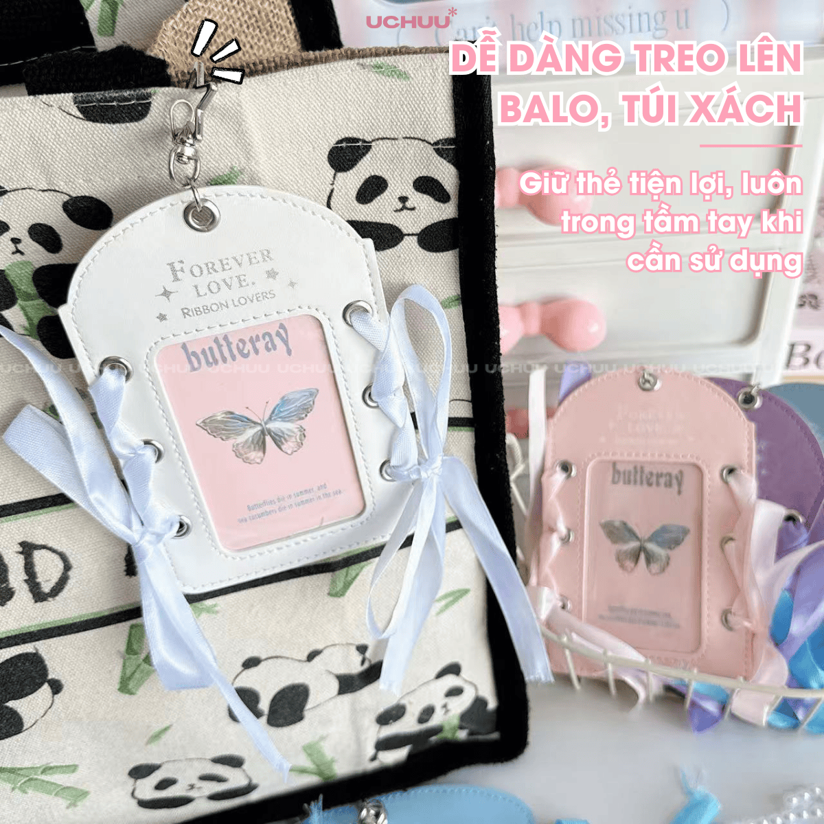 Card Holder Thắt Nơ