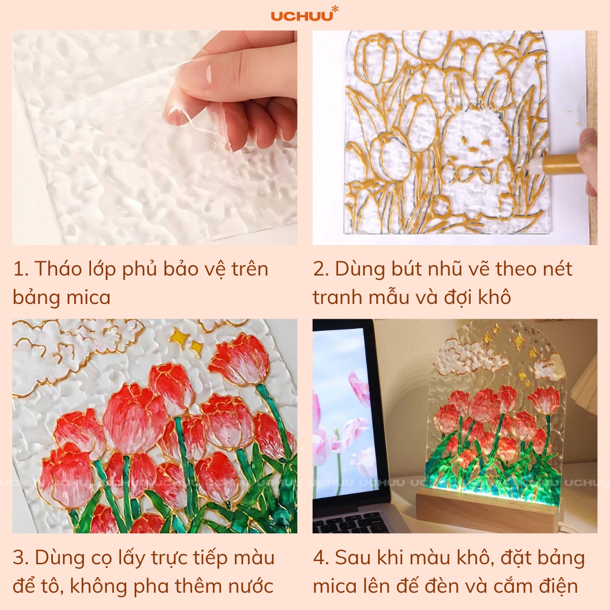 Đèn Tranh Vẽ Decor