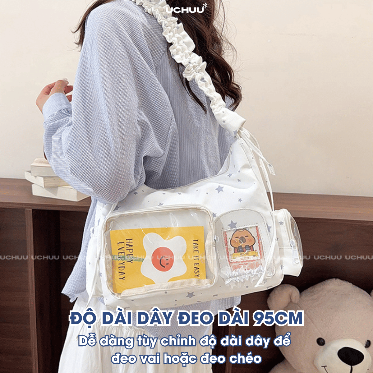 Túi Vải Quai Nhún