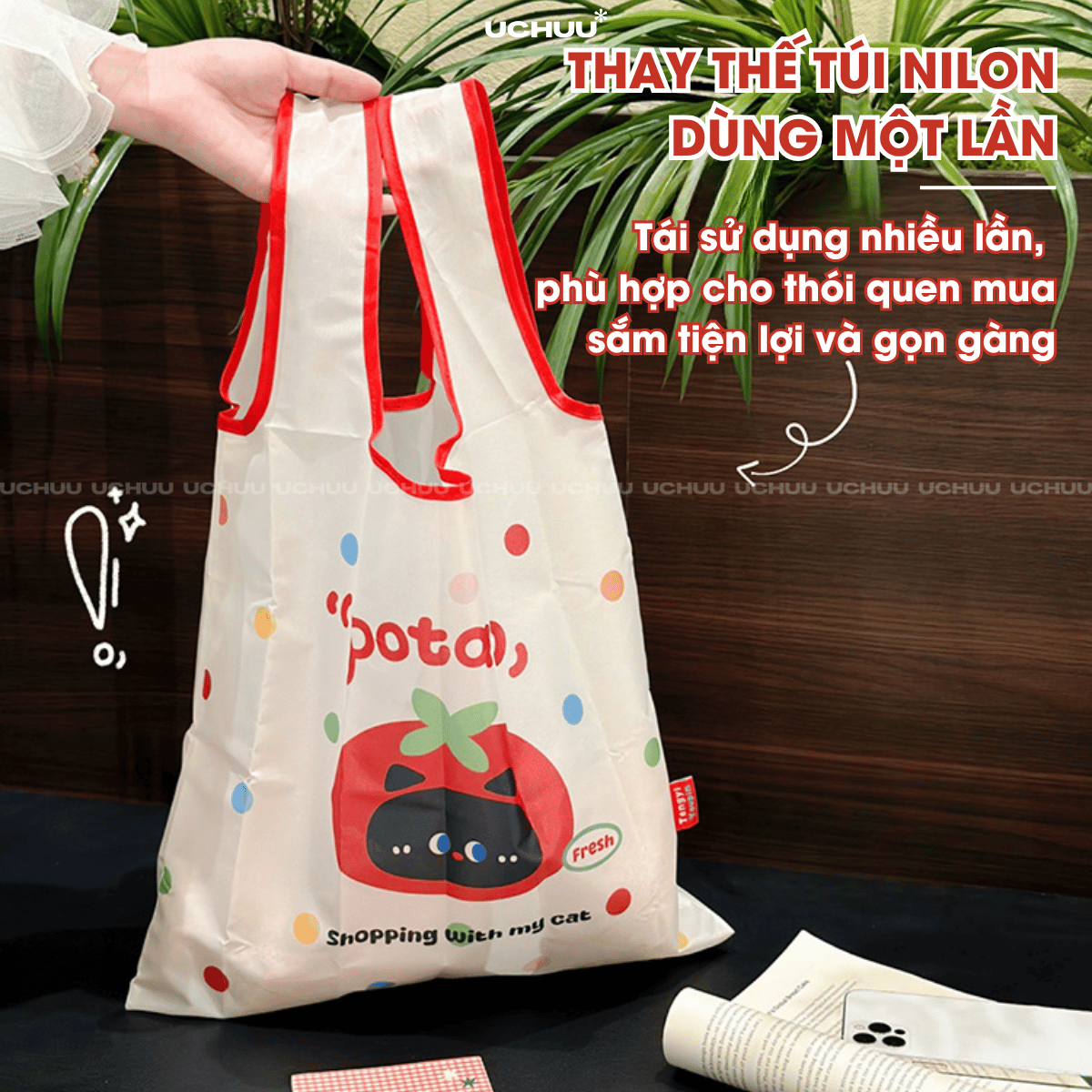 Túi xách gấp gọn