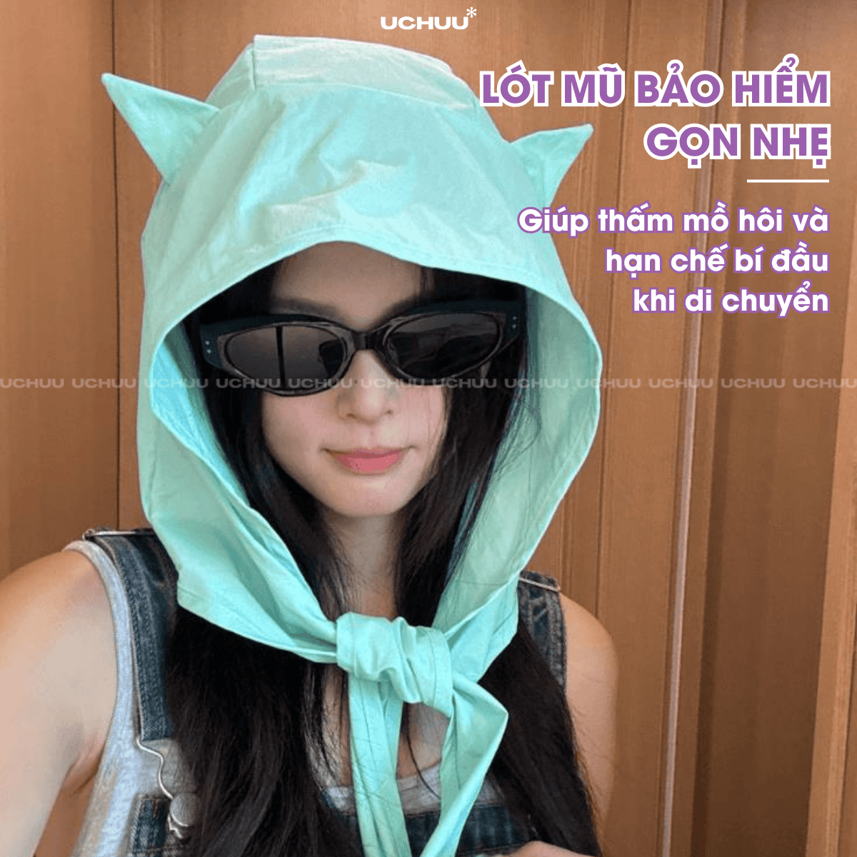 Khăn Trùm Tai Mèo