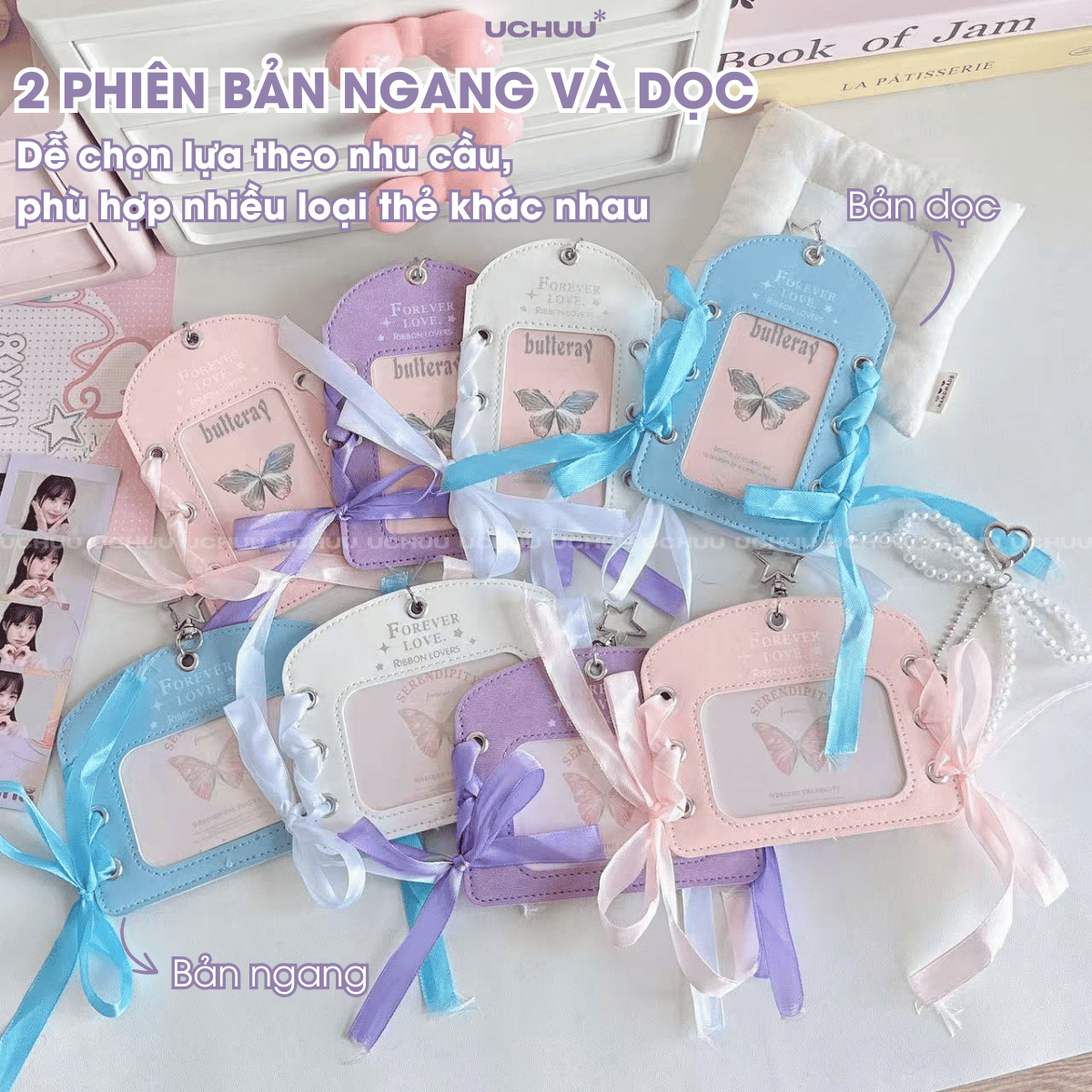 Card Holder Thắt Nơ