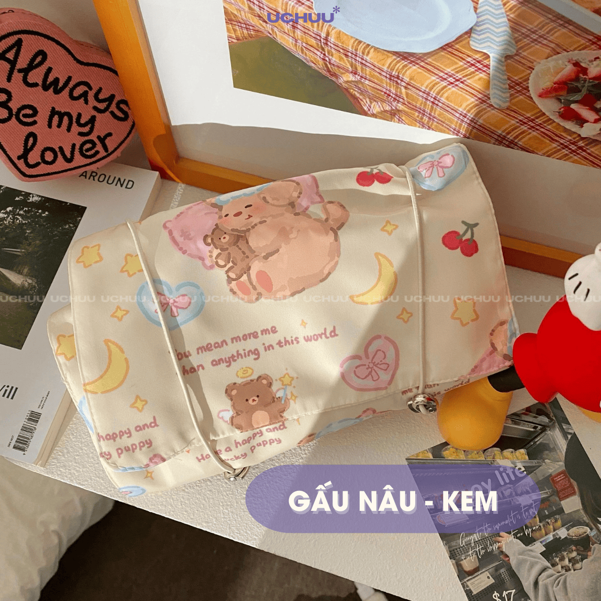 Túi Đựng Mỹ Phẩm 4 Trong 1