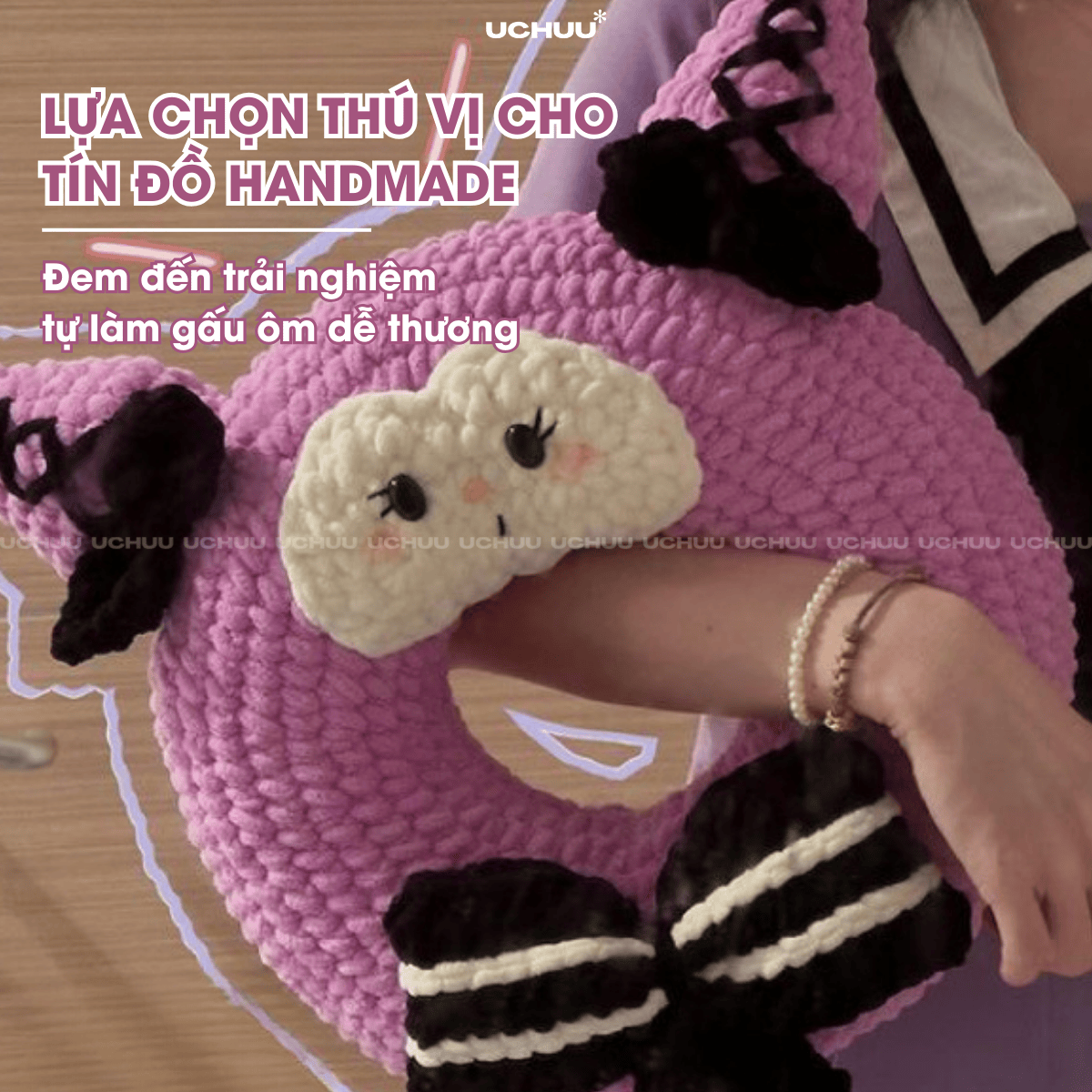 Gối Ôm Len Tròn