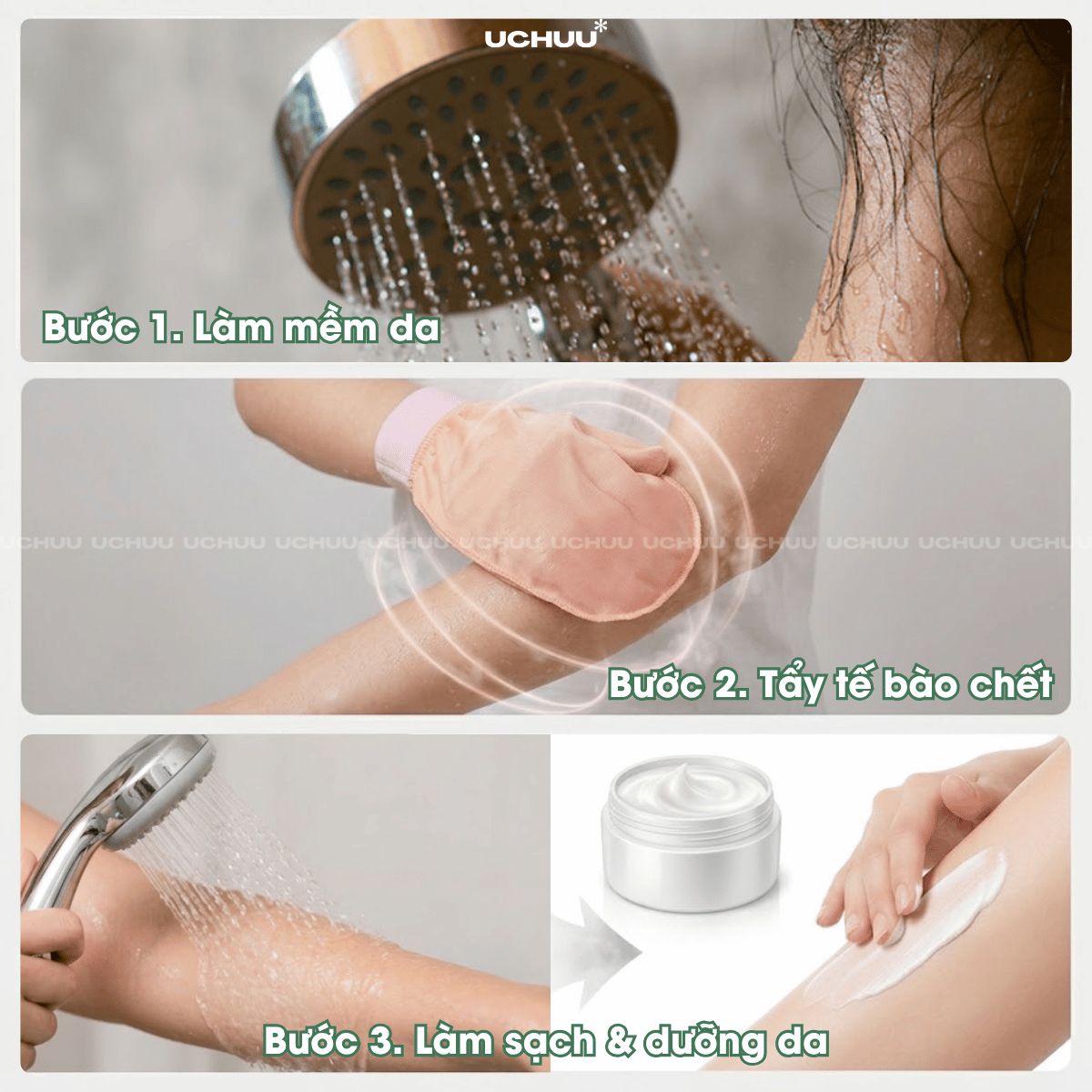 Găng Tay Tẩy Tế Bào Chết