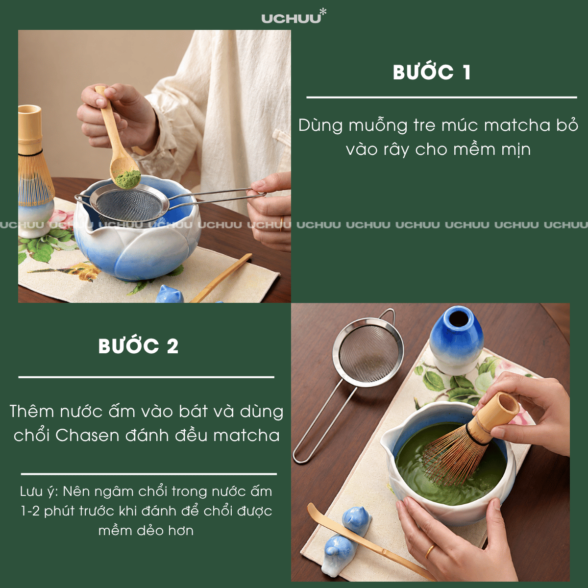 Dụng Cụ Matcha Hoa