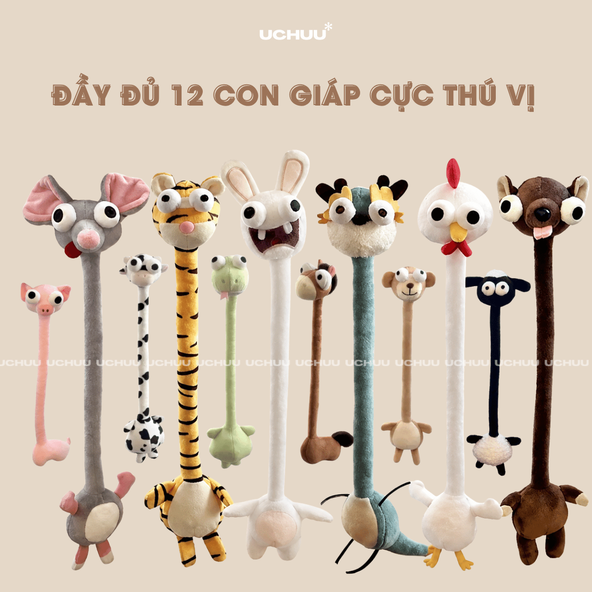 Thú Bông Cổ Dài