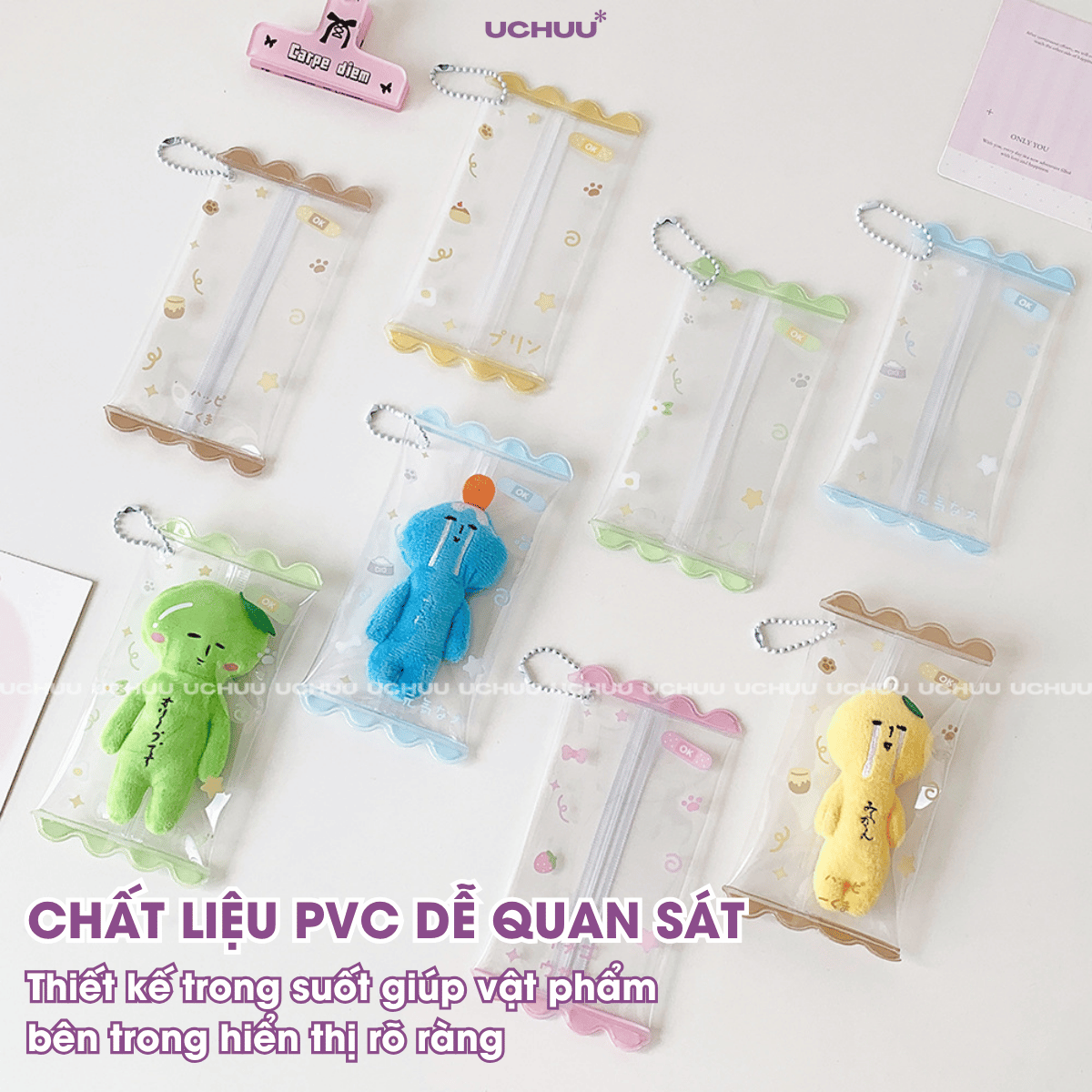 Túi Zip Đựng Card