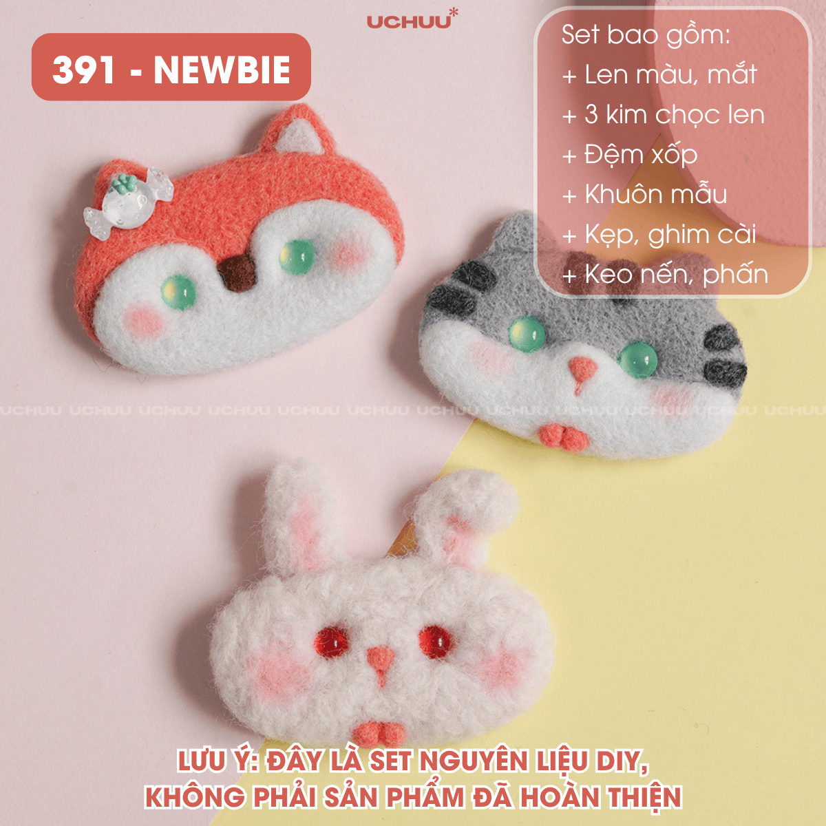 Set DIY Kẹp Tóc