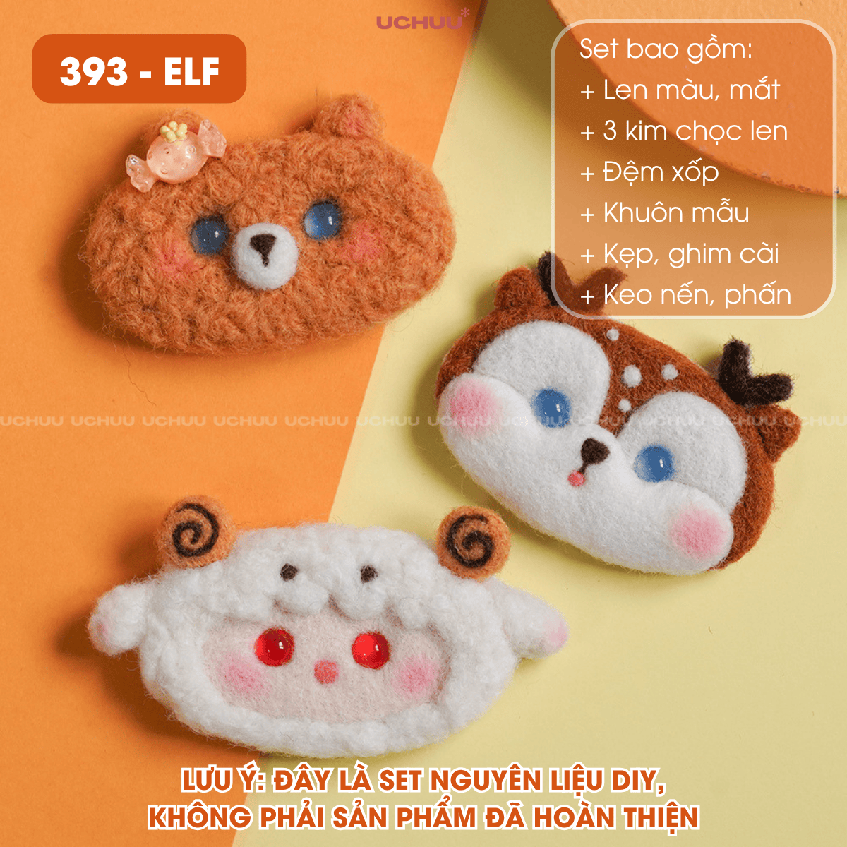 Set DIY Kẹp Tóc