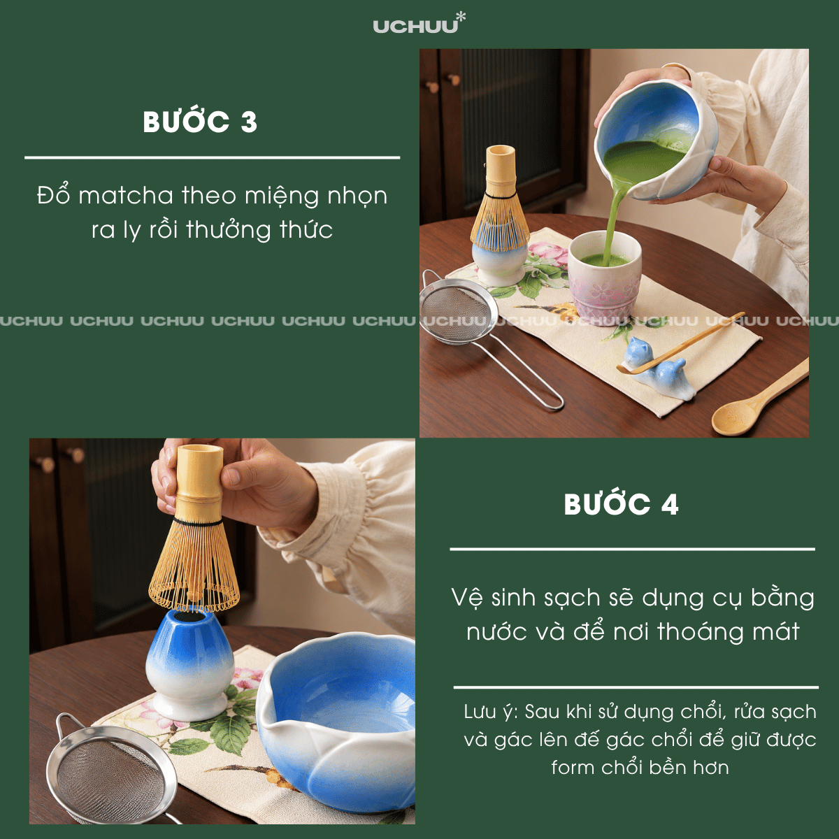 Dụng Cụ Matcha Hoa