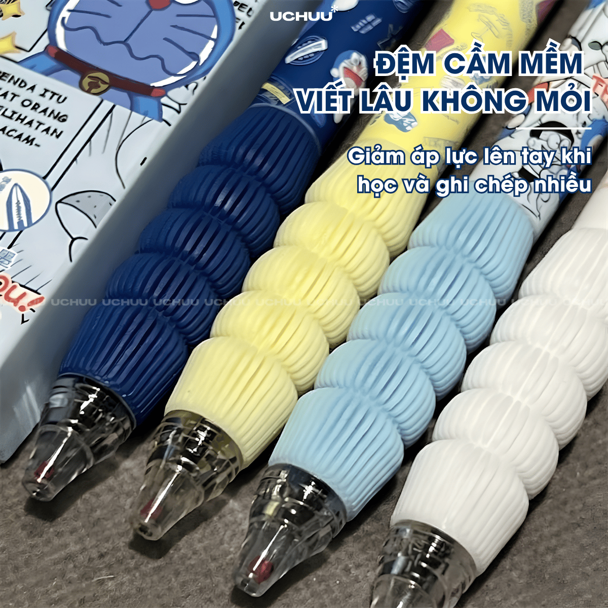 Set Bút Bi Họa Tiết