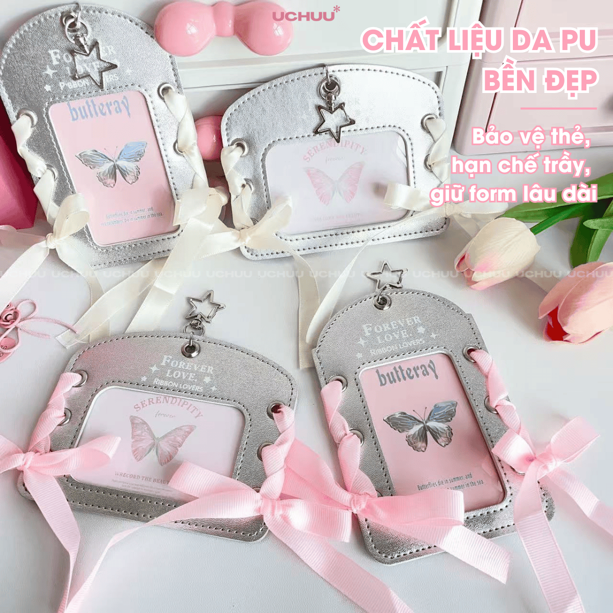 Card Holder Thắt Nơ
