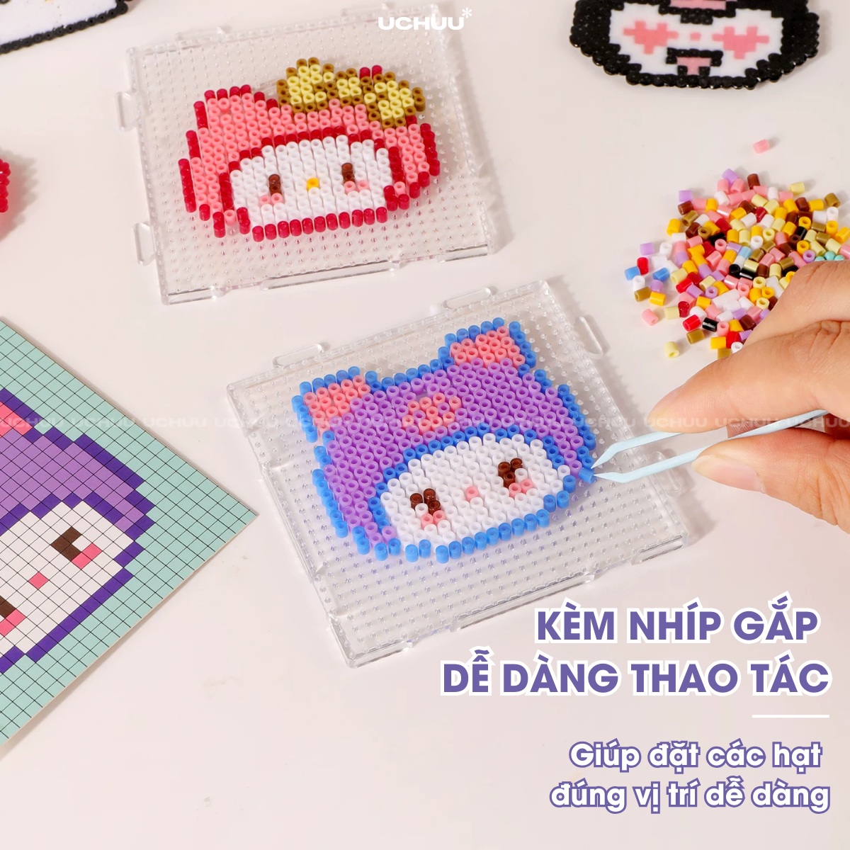 Bộ hạt ủi thần kỳ Perler