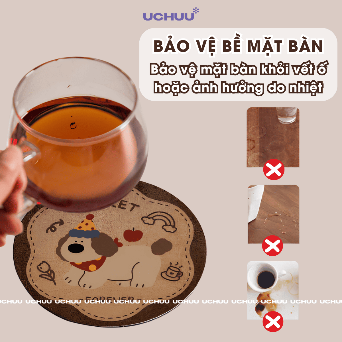 Tấm Lót Ly Cách Nhiệt