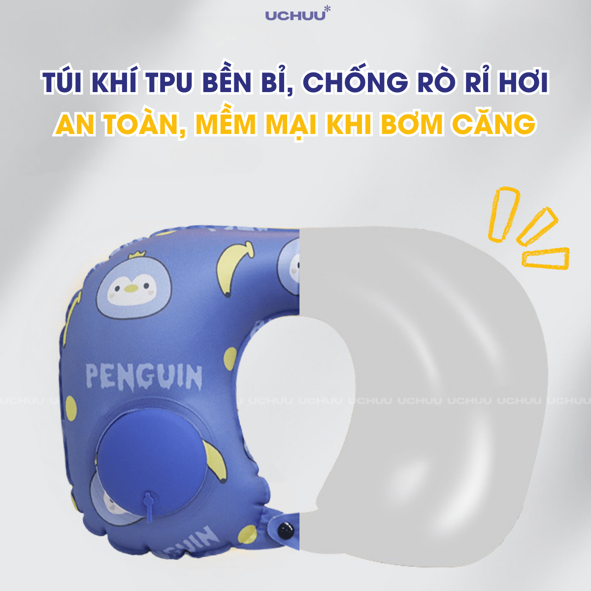Gối Chữ U Tự Bơm
