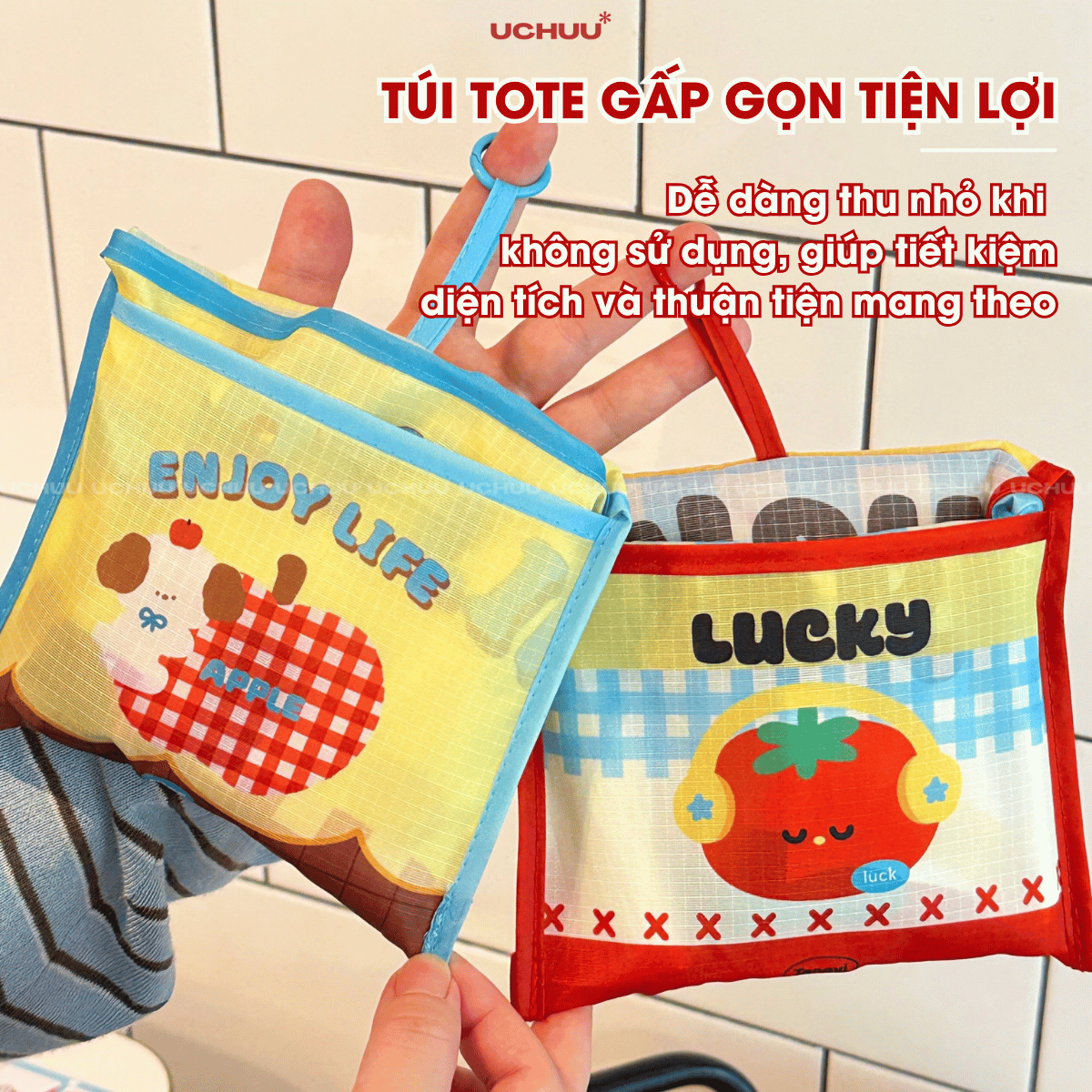 Túi xách gấp gọn